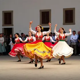 grupo de dança italiana