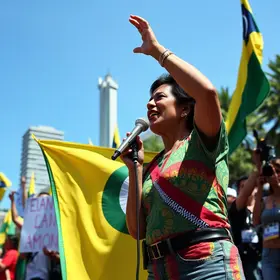 artistas com Lula